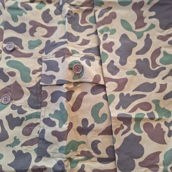 Vintage Seaway Green Camo Shirt&Pant Set Men’s XLarge Hunting Gear New Old Stock - Picture 3 of 13